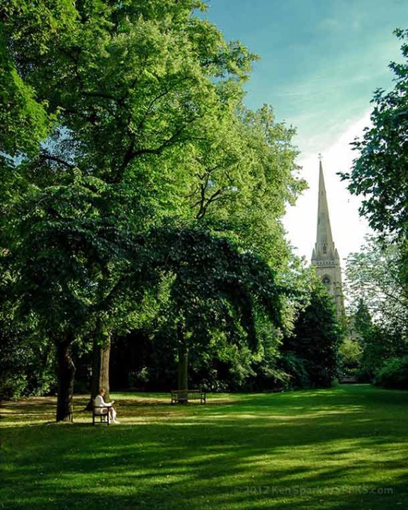 Warwick Square Garden, July 2008